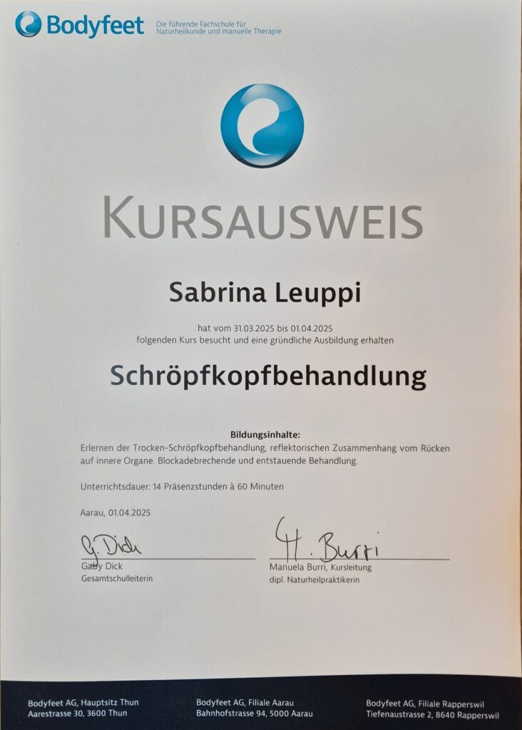 Weiterbildung April 2025